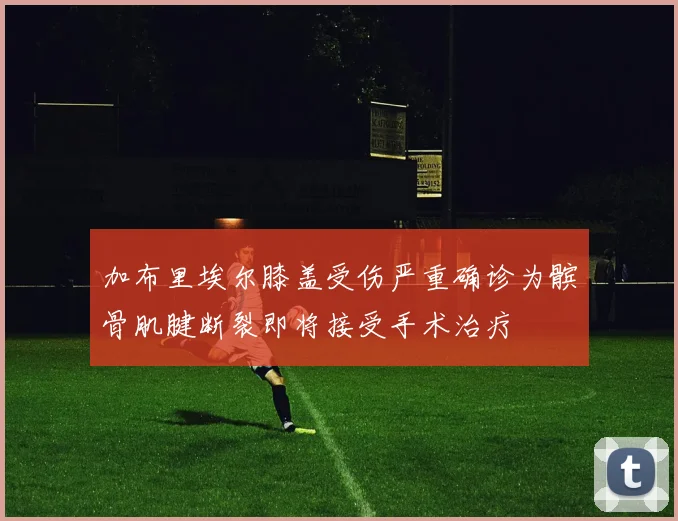 加布里埃尔膝盖受伤严重确诊为髌骨肌腱断裂即将接受手术治疗