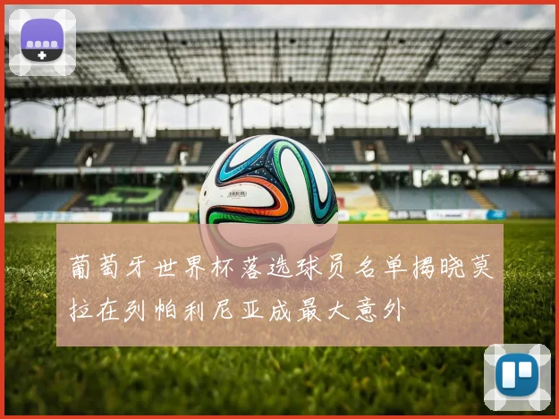 葡萄牙世界杯落选球员名单揭晓莫拉在列帕利尼亚成最大意外